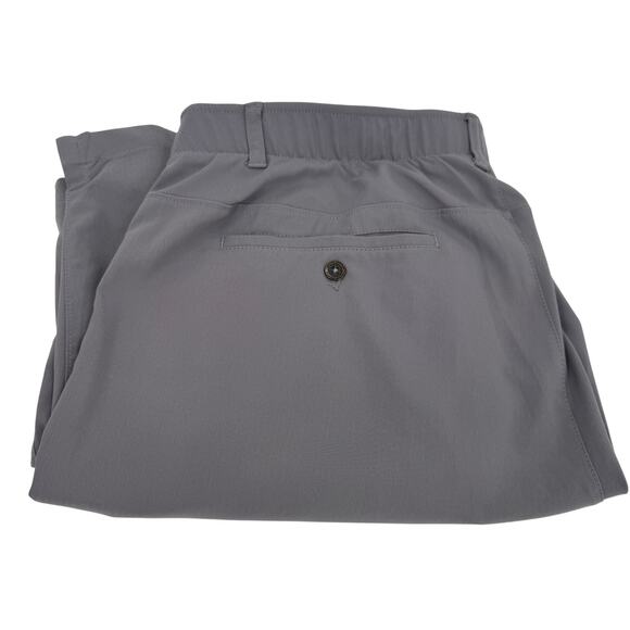 Under armour Golf Pants Mens 38x32 ACTUAL Gray Straight Leg Activewear - Picture 1 of 7